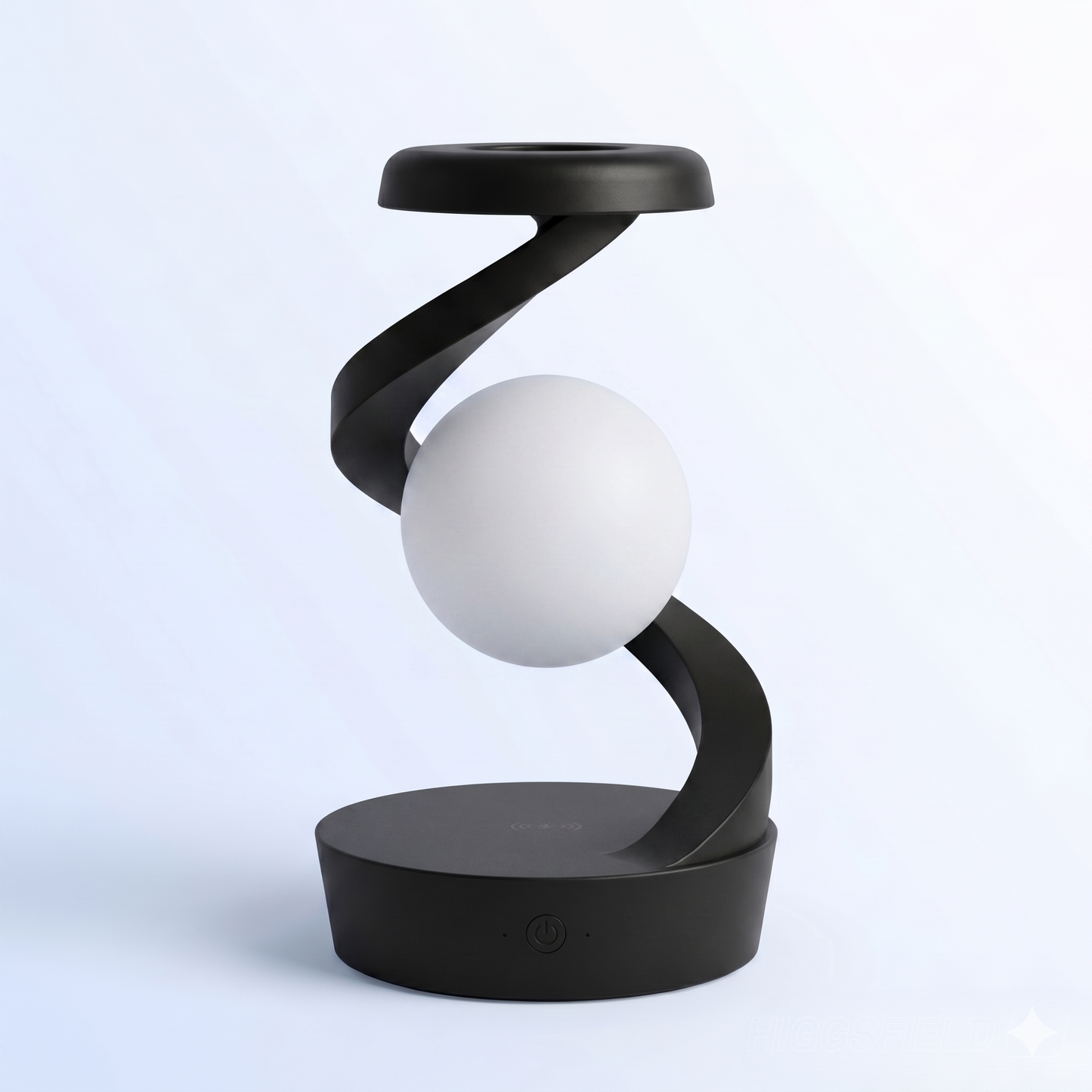 Spira Charge: Lámpara de Escritorio Rotativa.
