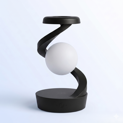 Spira Charge: Lámpara de Escritorio Rotativa.